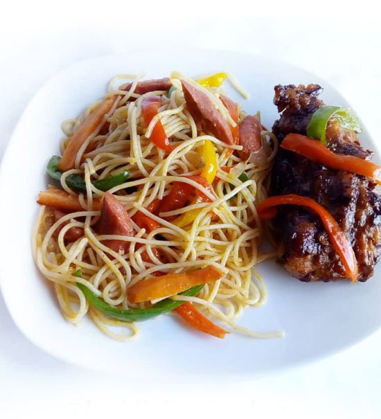 STIR-FRY SPAGHETTI 